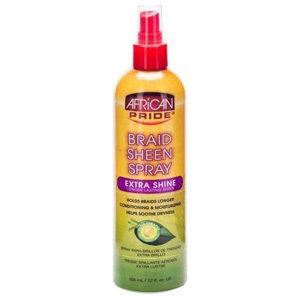 African Pride Braid Sheen Spray Extra Shine 355ml - Gtworld.de