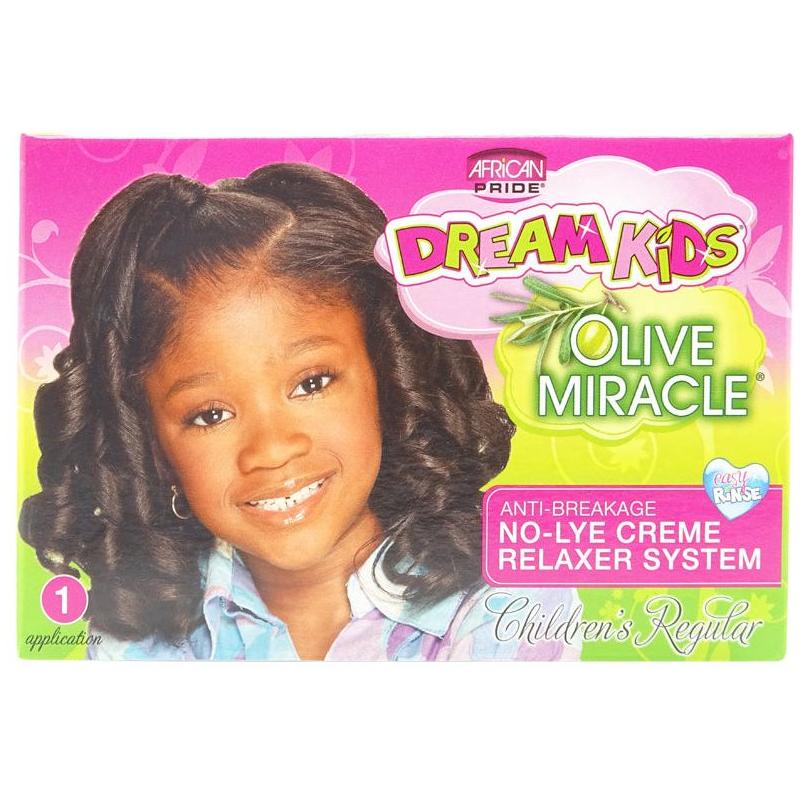 African Pride Dream Kids Olive Miracle Anti Breakage No Lye Creme Relaxer System - Gtworld.de