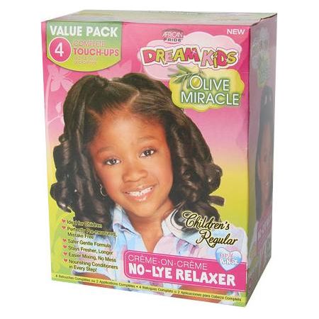 African Pride Dream Kids Olive Miracle No - Lye Relaxer Regular - Gtworld.de