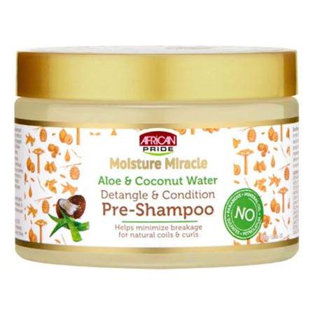 African Pride Moisture Miracle Detangle &amp; Condition Pre - Shampoo 355ml - Gtworld.de