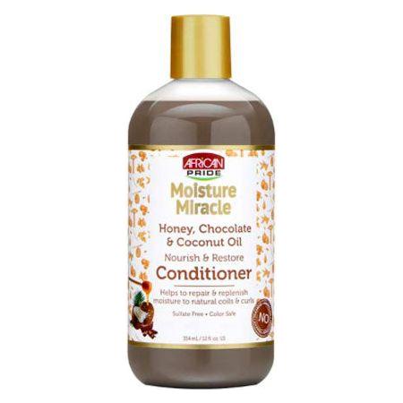 African Pride Moisture Miracle Honey, Chocolate &amp; Coconut Oil Conditioner 354ml - Gtworld.de