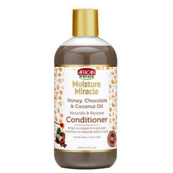 African Pride Moisture Miracle Honey, Chocolate &amp; Coconut Oil Conditioner 354ml - Gtworld.de