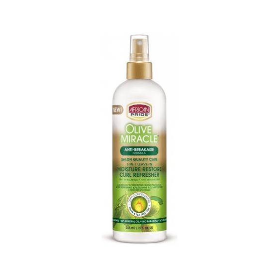 African Pride Olive Miracle 7IN1 Moisture Restore Curl Refresher 12 Oz - Gtworld.de