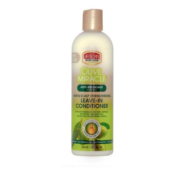 African Pride Olive Miracle Anti Breakage Hair &amp; Scalp Strengthening Leave in Conditioner 12 Oz - Gtworld.de