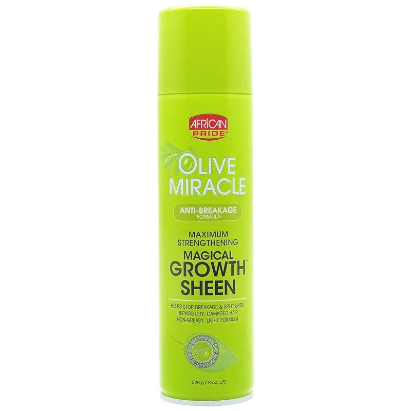 African Pride Olive Miracle Growth Sheen Spray 236ml - Gtworld.de