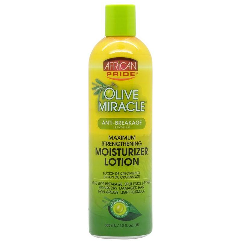 African Pride Olive Miracle Maximum Strengthening Moisturizing Lotion 12Oz - Gtworld.de