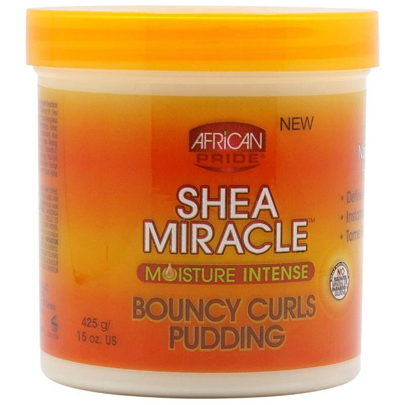 African Pride Shea Butter Miracle Moisture Intense Bouncy Curls Pudding 443ml - Gtworld.de