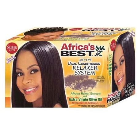 Africa´s Best No - Lye Dual Conditioning Relaxer System Kit Super - Gtworld.de