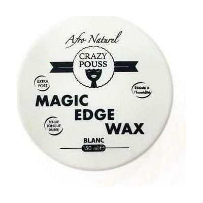 Afro Naturel Crazy Pouss Magic Edge Wax Blanc 150 ml - Gtworld.de