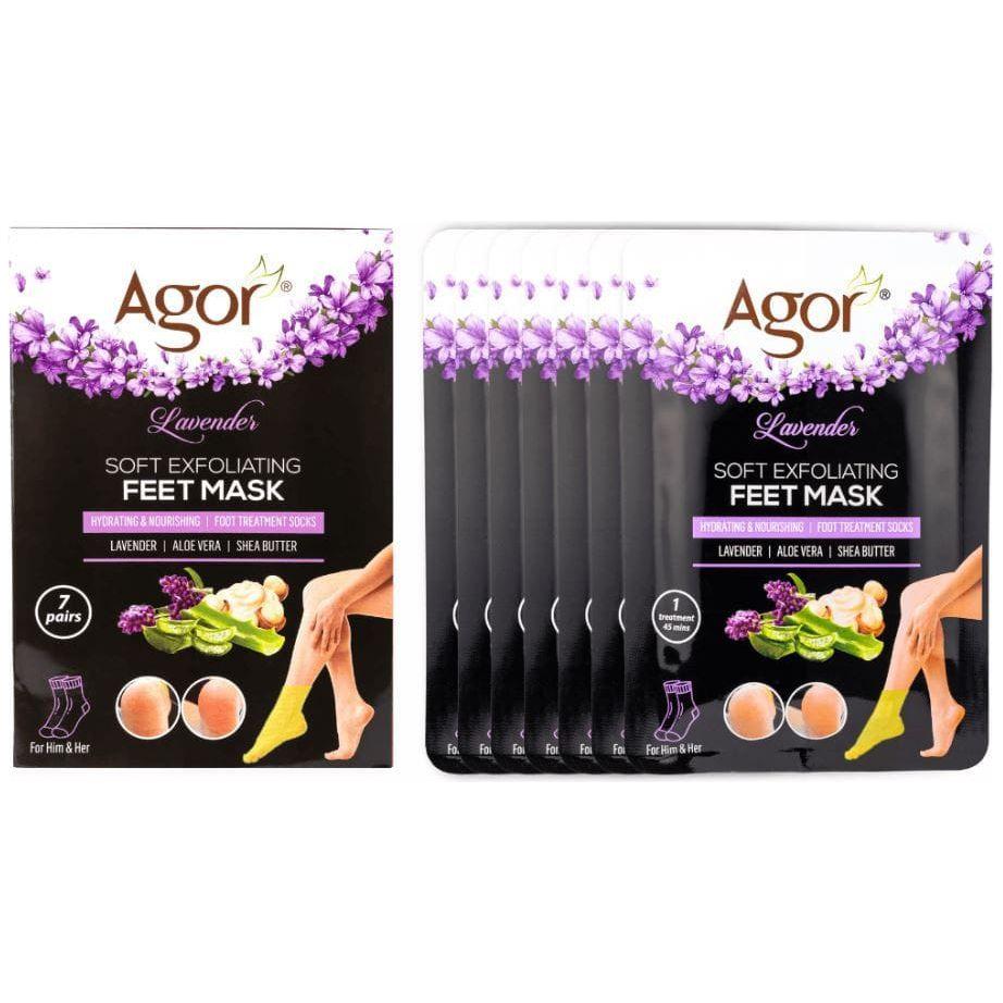 Agor Lavender Soft Exfoliating Feet Mask - Gtworld.de