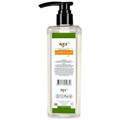 Agor Organic Castile Soap 500ml - Gtworld.de