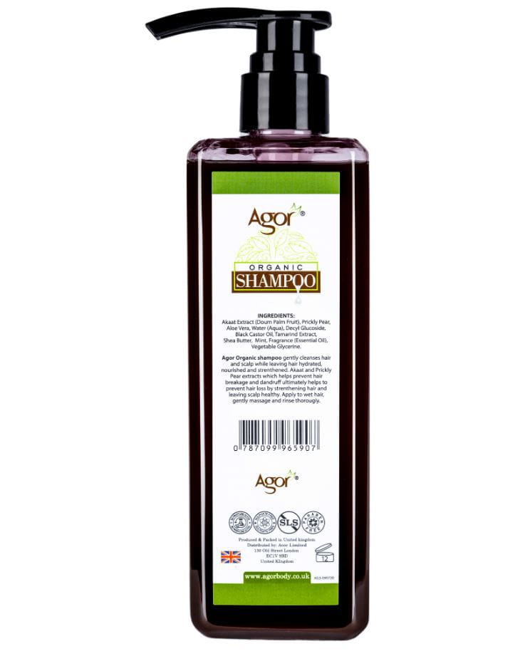 Agor Organic Shampoo 500ml - Gtworld.de