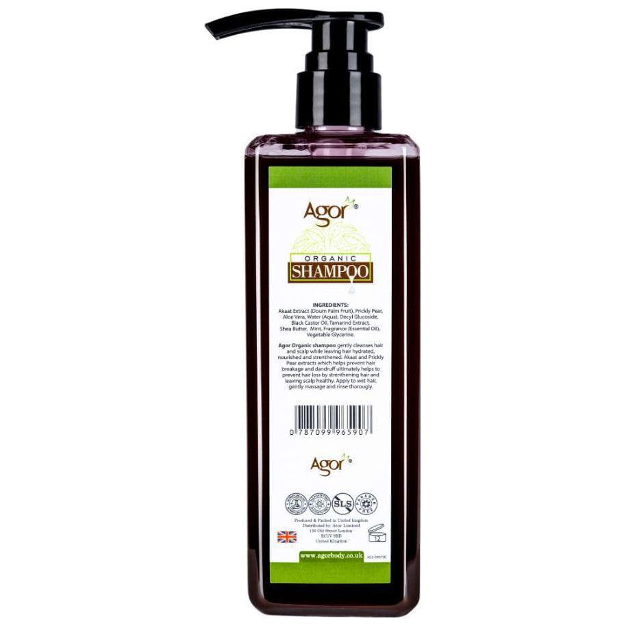 Agor Organic Shampoo 500ml - Gtworld.de