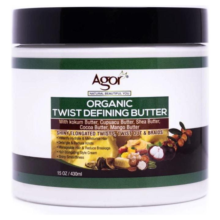 Agor Organic Twist Defining Butter 430g - Gtworld.de