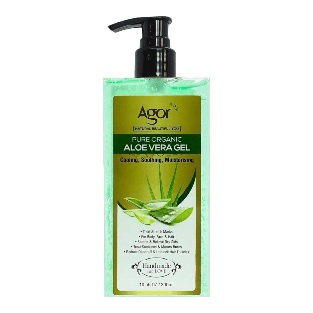 Agor Pure Organic Aloe Vera Gel 300ml - Gtworld.de