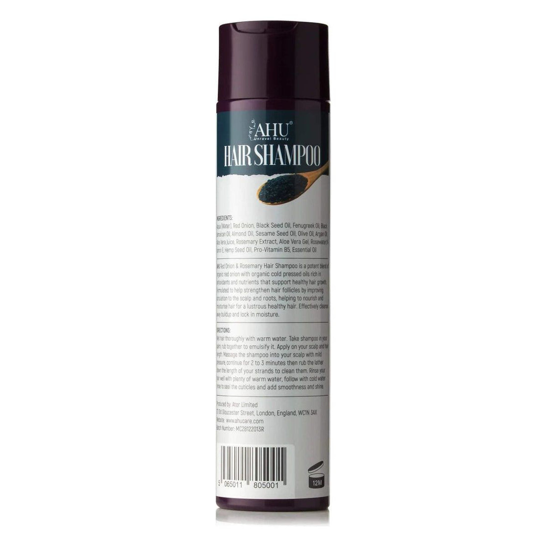 AHU Red Onion &amp; Rosemary Hair Shampoo 300ml - Gtworld.de