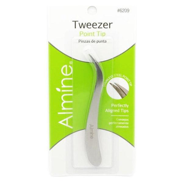 Almine Stainless Steel Point Tip Tweezers - Gtworld.de