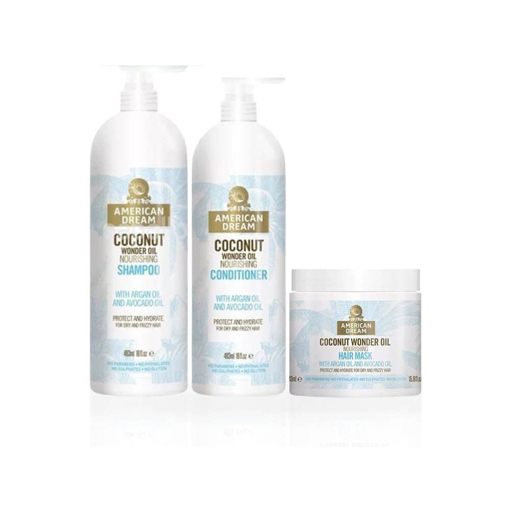 American Dream Coconut Wonder Hair Oil Nourishing Bundle - Gtworld.de