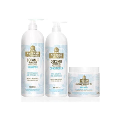 American Dream Coconut Wonder Hair Oil Nourishing Bundle - Gtworld.de