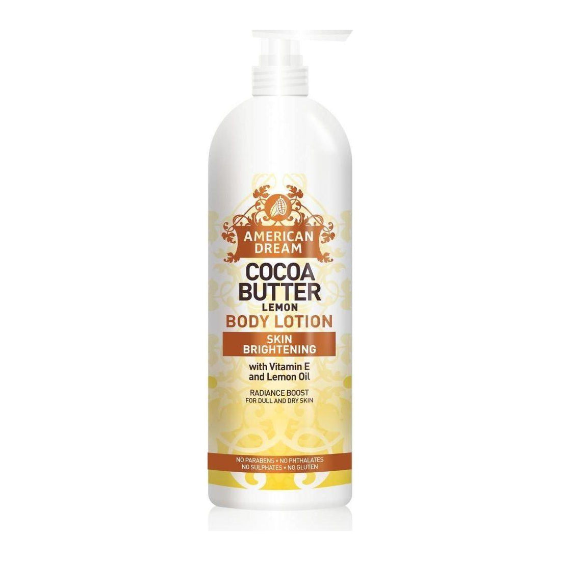 American Dream Lemon Cocoa Butter Lotion 750ml - Gtworld.de