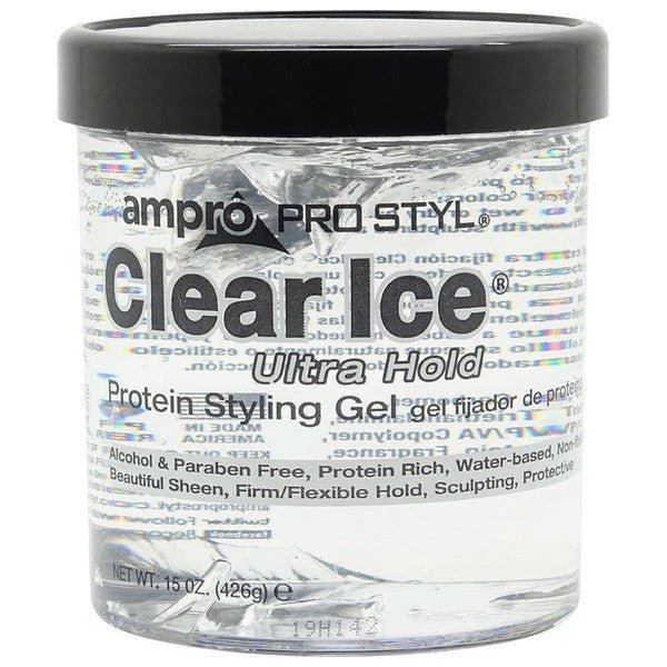 ampro Pro Styl Clear Ice Ultra Hold Protein Styling Gel 426g - Gtworld.de