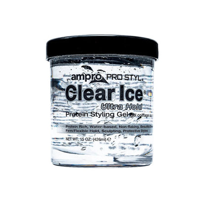 ampro Pro Styl Clear Ice Ultra Hold Protein Styling Gel 426g - gtworld.de
