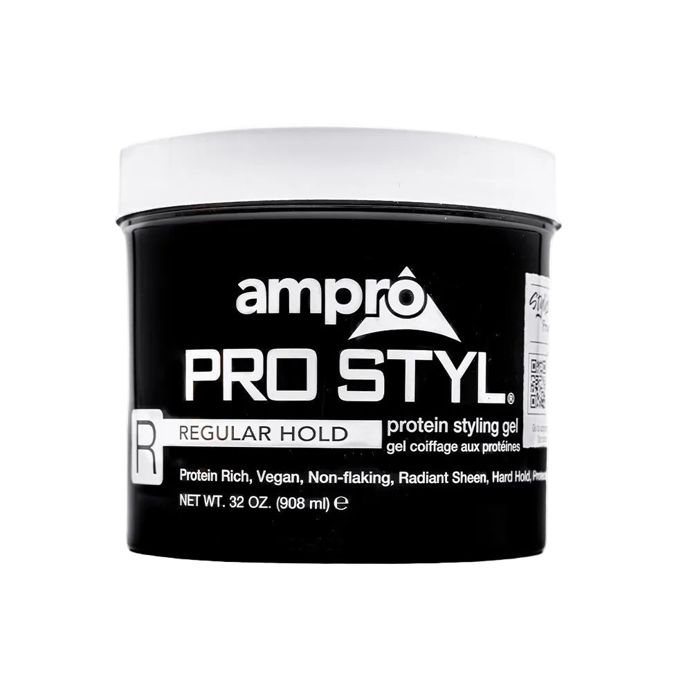 ampro Pro Styl protein Regular Hold styling gel 15oz /32oz - gtworld.de
