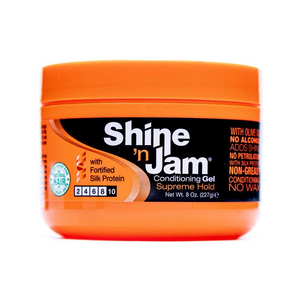 Ampro Shine N Jam Conditioning Gel Supreme Hold 8 oz - Gtworld.de