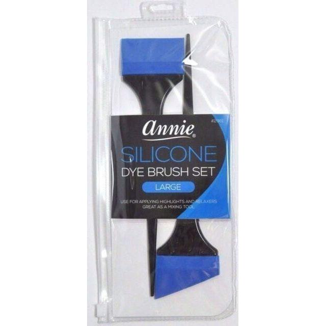 Annie Silicone Dye Brushes L Blue 