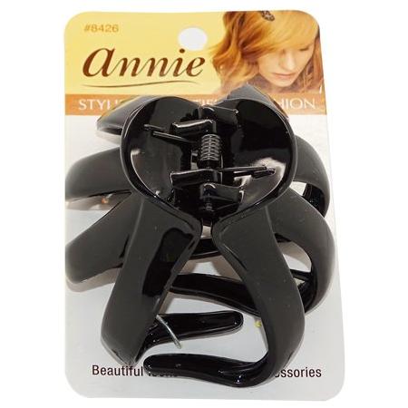 Annie Hair Accessories 8Cm Thick Clip Black - Gtworld.de