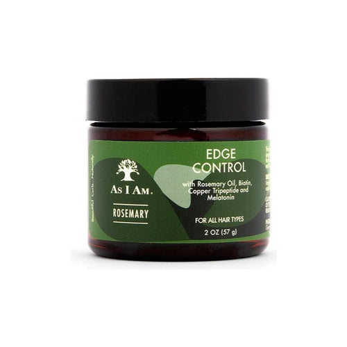 As I Am Rosemary Edge Control with Biotin & Saw Palmetto 2oz