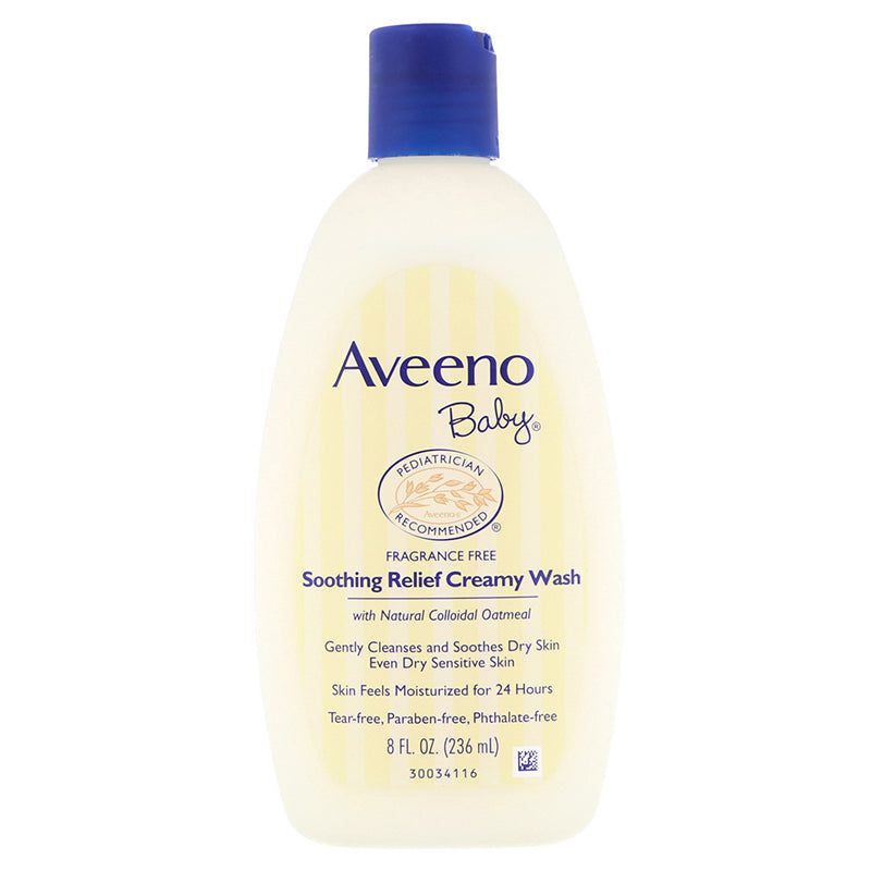 Aveeno Baby Soothing Relief Creamy Wash 236ml - Gtworld.de