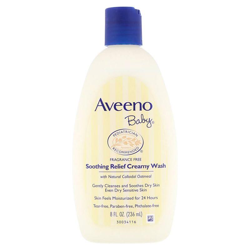 Aveeno Baby Soothing Relief Creamy Wash 236ml - Gtworld.de