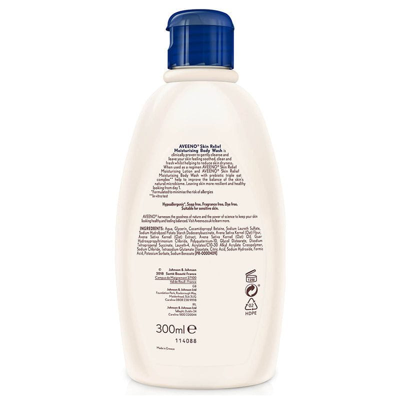 Aveeno Skin Relief Moisturising Body Wash 300ml - Gtworld.de