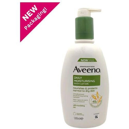 Aveeno with active Colloidal Oatmeal Moisturizing Lotion 500ml - Gtworld.de