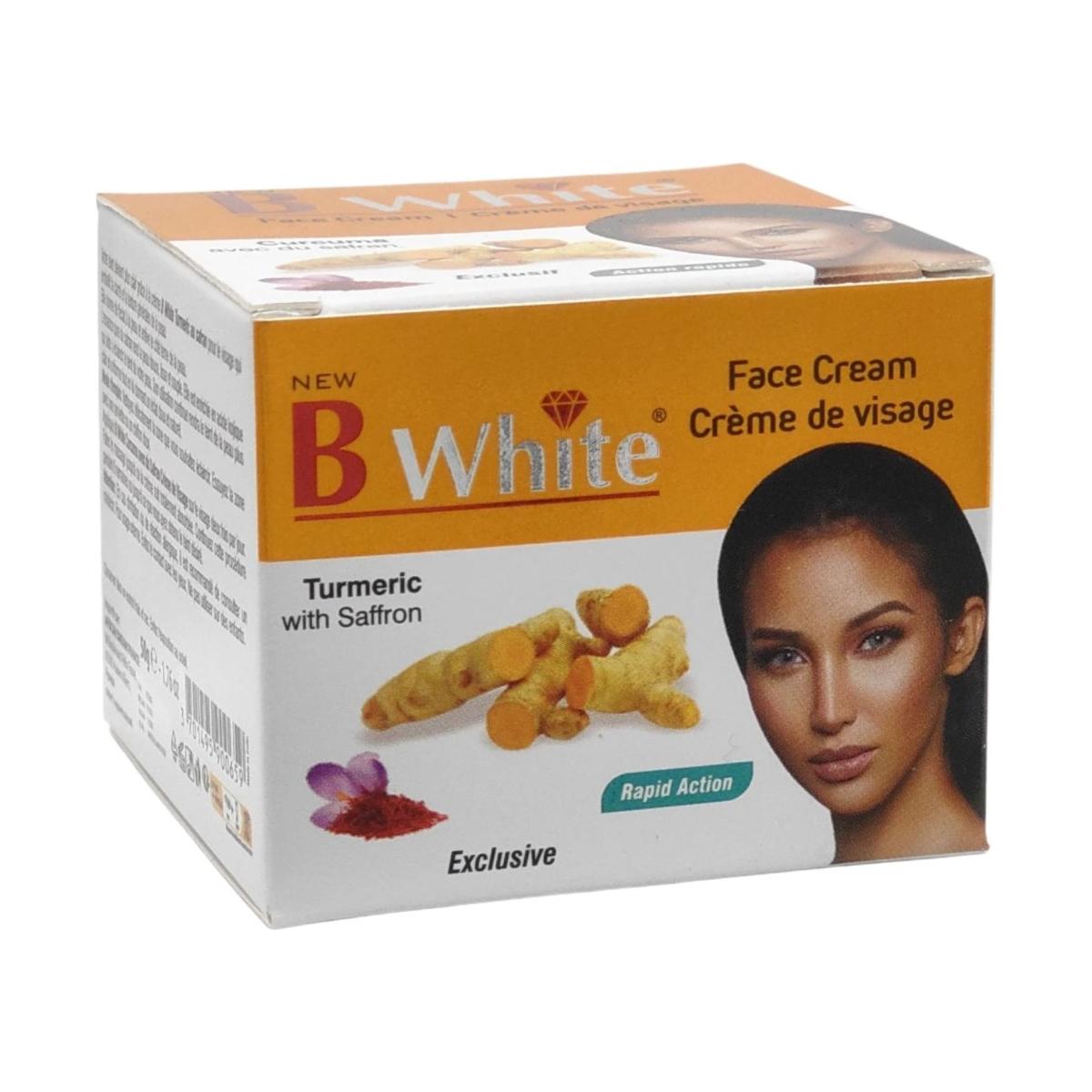 B White Curcuma avec du Safran Crème de Visage 50 g - gtworld.de