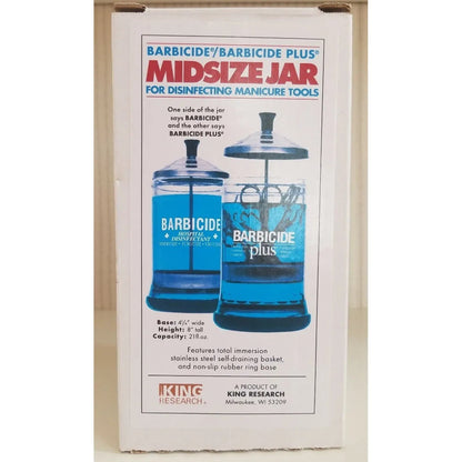Barbicide Midsize Jar for Disinfecting Manicure Tools - gtworld.de