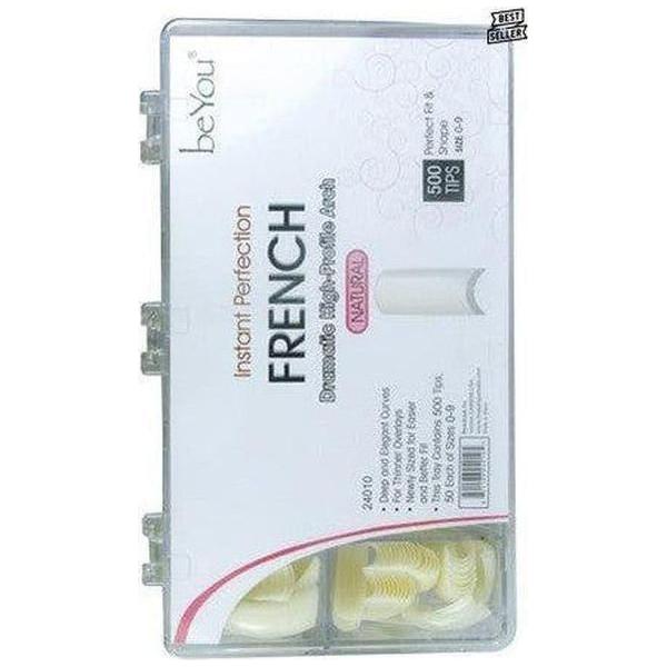 BeYou Nails 25011 /24010 Salon 500 Tips Size 0 - 9 - gtworld.de