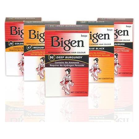 Bigen Permanent Powder Hair Colour 6g - Gtworld.de