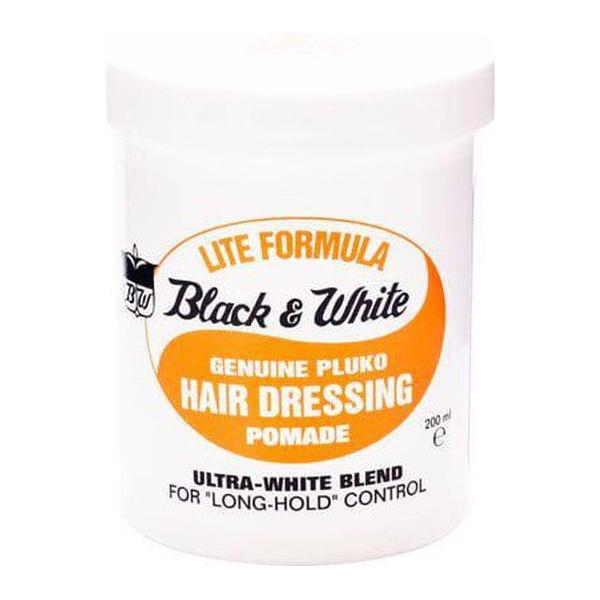 Black &amp; White Genuine Pluko LIte Formula Hair Dressing Pomade 200ml - Gtworld.de