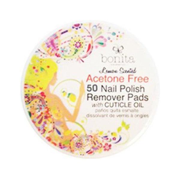 Bonita Nail Polish Remover 50 Pads Lemon Scented - Gtworld.de