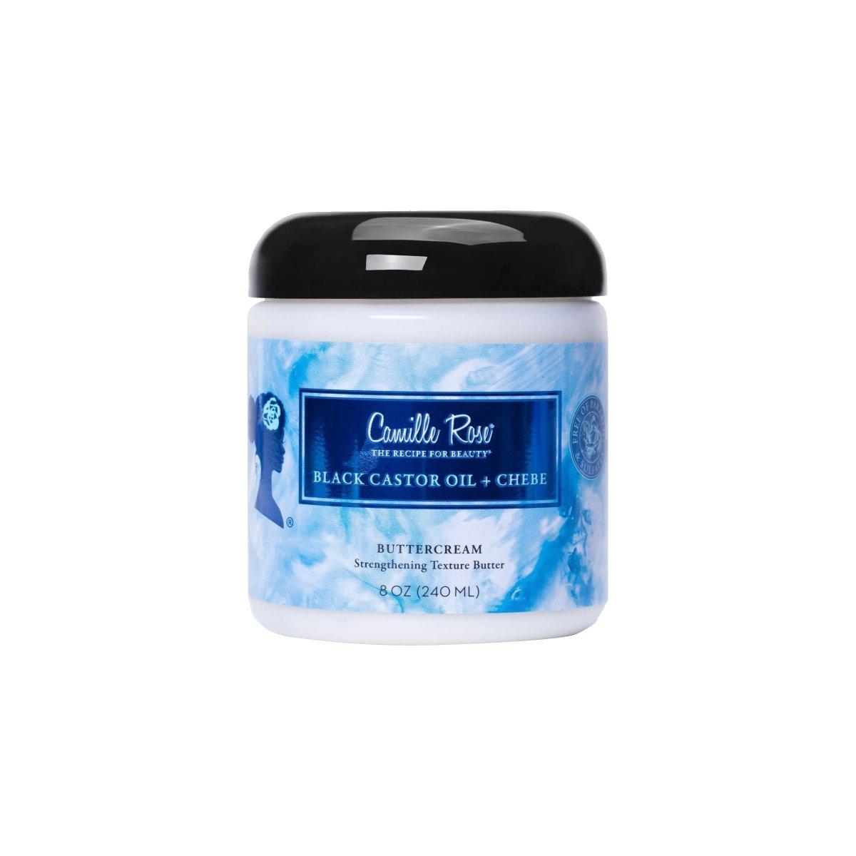 Camille Rose Black Castor Oil and Chebe Buttercream Strengthening Texture Butter 8oz - Gtworld.de