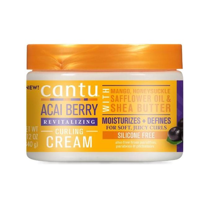 Cantu Acai Beere Revitalisierende Lockencreme 12OZ - Gtworld.de