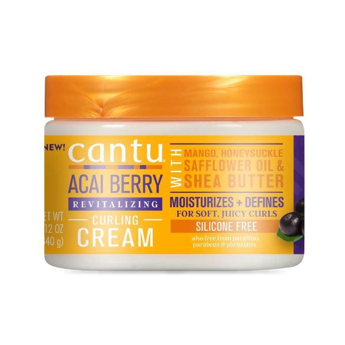 Cantu Acai Beere Revitalisierende Lockencreme 12OZ - Gtworld.de