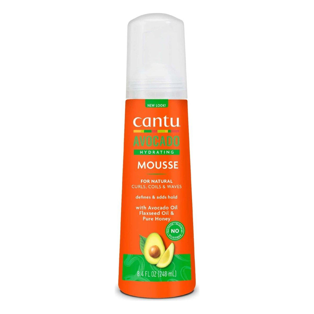 Cantu Avocado Hydrating Styling Mousse 248ml - Gtworld.de