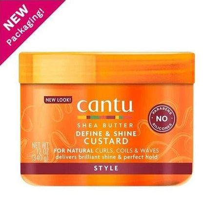 Cantu Shea Butter Define &amp; Shine Custard 340ml - gtworld.de