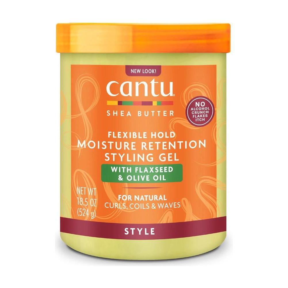 Cantu Shea Butter Flexible Hold Moisture Retention Styling Gel With Flaxseed &amp; Olive 18.5 Oz - Gtworld.de