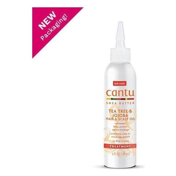 Cantu Tea Tree &amp; Jojoba Hair &amp; Scalp Oil 180ml - Gtworld.de