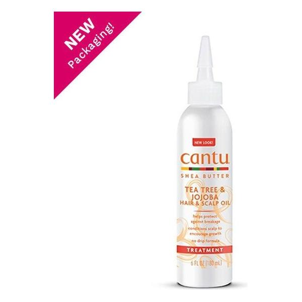 Cantu Tea Tree &amp; Jojoba Hair &amp; Scalp Oil 180ml - Gtworld.de