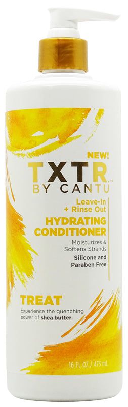 TXTR by Cantu Leave-In + Rinse Out Hydrating Conditioner 473ml